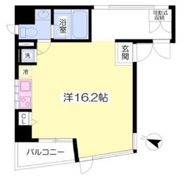 広尾ZERO 802 間取り図