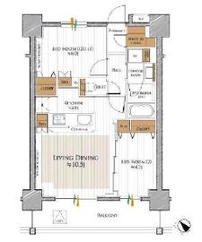 パレステージ神田 11階 間取り図