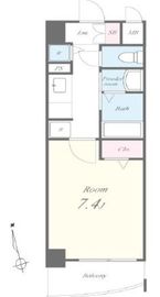 ベルパラーゾシロカネ 303 間取り図