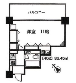 代官山アドレス ジ・アネックス 4階 間取り図
