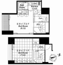 We Will 八丁堀 101 間取り図