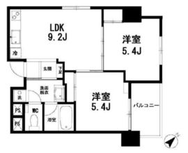 美竹コート 11階 間取り図