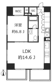 レジデンシャルステート白金 7階 間取り図