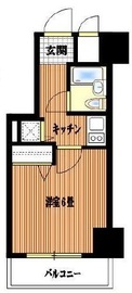 パークウェル麻布 2階 間取り図