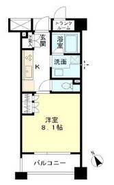 ブリリア恵比寿id 2階 間取り図