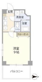 パークサイド芝 202 間取り図