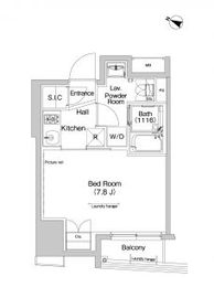 プラウドフラット三越前 203 間取り図