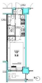 レグノ・フォルテ二番町 2階 間取り図