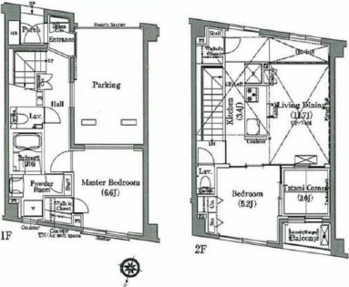 ソアラノーム碑文谷 112 間取り図