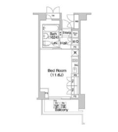 ブリリア代官山プレステージ 4階 間取り図