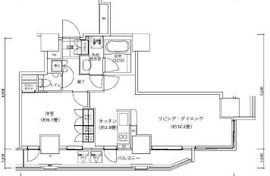 パークキューブ愛宕山タワー 402 間取り図