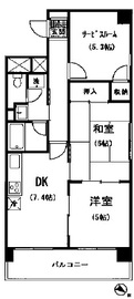 アーバンフラッツ芝浦 908 間取り図