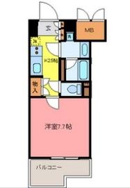 ナーベルお茶の水 712 間取り図