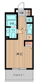 プロスペクト初台 307 間取り図