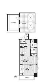 レジディア新御徒町 1504 間取り図