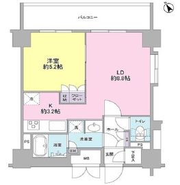 コンフォリア春日富坂 1005 間取り図