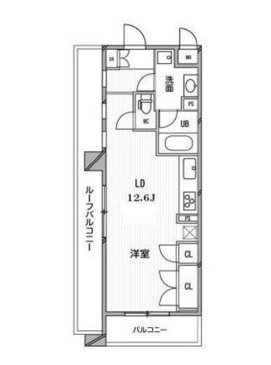 フロンティアテラス目黒 311 間取り図