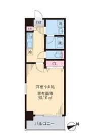 モンテヴェルデ神楽坂 302 間取り図