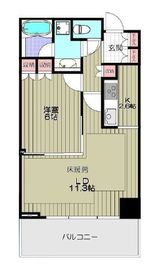 大崎ウエストシティタワーズ ウエスト 4階 間取り図