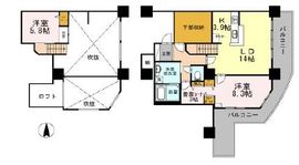 品川シーサイドビュータワー2 3002 間取り図