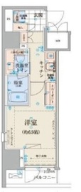 リヴシティ日本橋ネクステシア 9階 間取り図