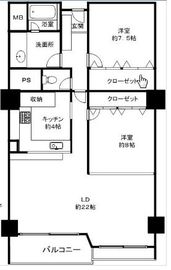 麹町三番町マンション 8階 間取り図