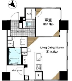 ディアクオーレ乃木坂 3階 間取り図