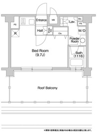 コンフォリア豊洲 709 間取り図