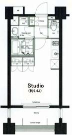 コンフォリア麻布十番 302 間取り図