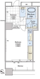 レジディアタワー上池袋 タワー棟 513 間取り図