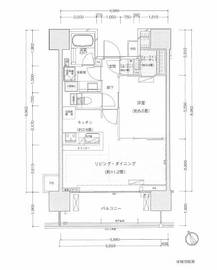 ザ・パークハウス渋谷美竹 11階 間取り図