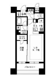 クオリアYZ恵比寿 7階 間取り図