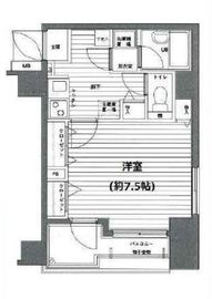 グランド・ガーラ麻布十番 11階 間取り図