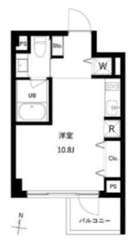 JMFレジデンス世田谷三宿 407 間取り図