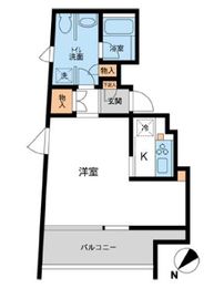 FLEG赤坂 503 間取り図