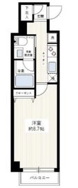 カスタリア神保町 305 間取り図