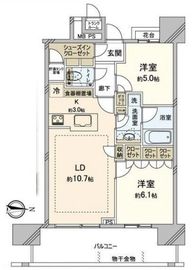 THE TOYOSU TOWER 21階 間取り図