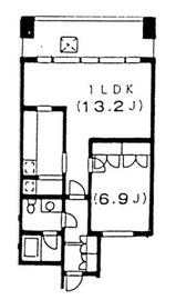 渋谷プロパティータワー 1503 間取り図