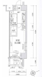 アイル芝浦東京ベイ 5階 間取り図