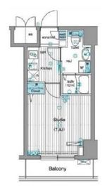 グランド・ガーラ銀座 7階 間取り図