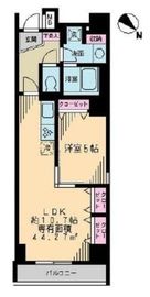 アーク銀座京橋 402 間取り図