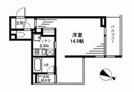 コスモリード目黒学芸大学ウエスト 405 間取り図
