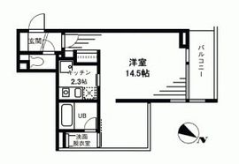 ステラメゾン目黒本町 405 間取り図