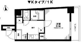 レキシントン・スクエア曙橋 511 間取り図