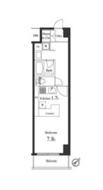 プライマル小石川 110 間取り図