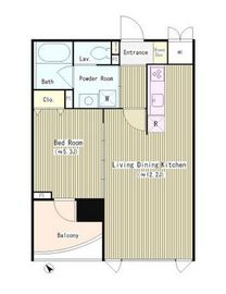 ユーストリア駒沢 805 間取り図