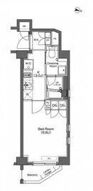 プラウドフラット学芸大学 211 間取り図