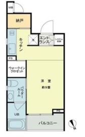 ベルファース新橋 201 間取り図
