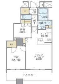 ブリリア有明スカイタワー 32階 間取り図