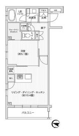 レジディア笹塚2 220 間取り図